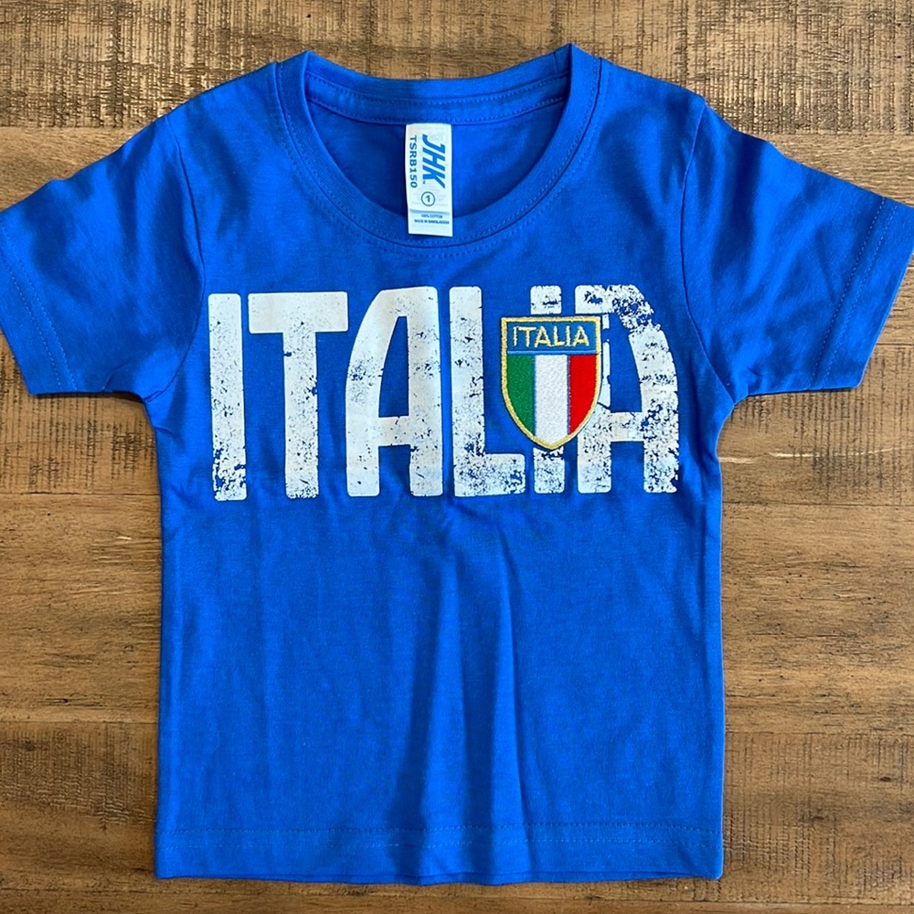 JHK Distressed Italia Short Sleeve Tee